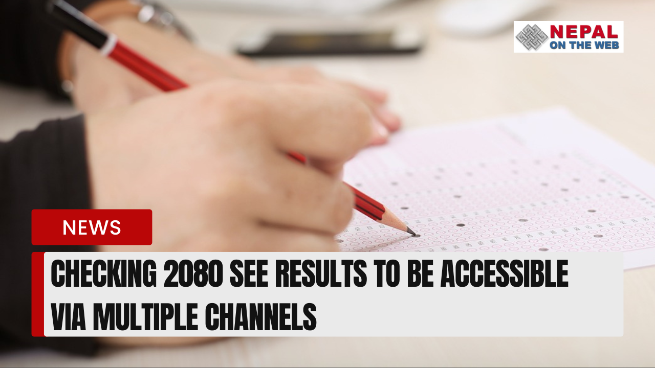 Checking 2080 SEE results to be accessible via multiple channels Checking 2080 SEE results to be accessible via multiple channels