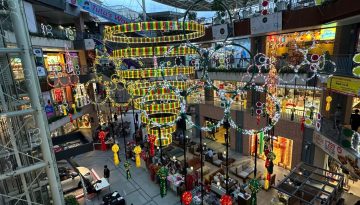 Teej festival at Labim Mall