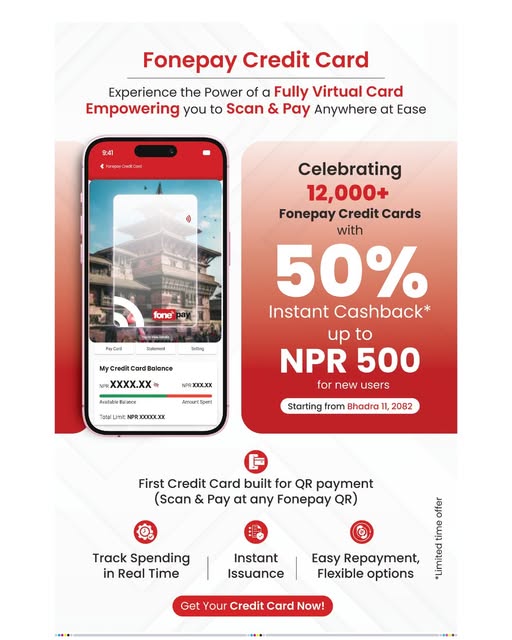 Fonepay Unveils Nepal’s First Virtual Credit Card: A Leap Toward a ...